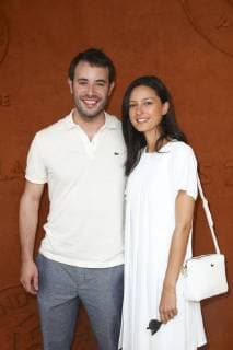 Yaniss Lespert et Betina Orsetti CELEBRITES : Village Roland Garros 2018 - 27 05 2018 GwendolineLeGoff Panoramic 