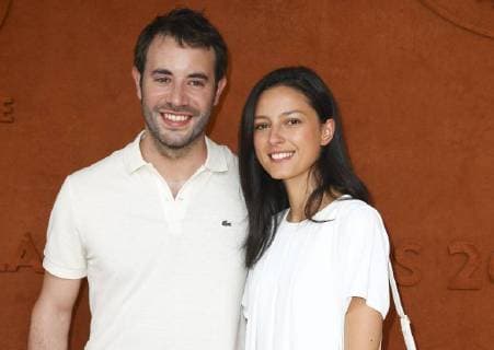 Yaniss Lespert et Betina Orsetti CELEBRITES : Village Roland Garros 2018 - 27 05 2018 GwendolineLeGoff Panoramic 