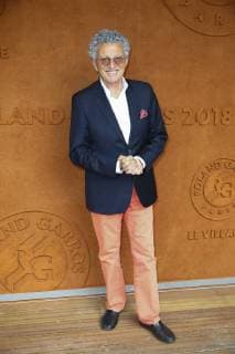Nelson Monfort CELEBRITES : Village Roland Garros 2018 - 27 05 2018 GwendolineLeGoff Panoramic 