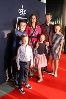 Entertainment Bilder des Tages 27-05-2018 Denmark Danish royal family during the All of Denmark celebrates the Crwon Prince at the sportarena in Denmark Prince Frederik and Princess Mary and Prince Christian and Princess Isabella and Prince Vincent and Princess Josephine  Copyright: xxPPE Hildebrandtx
