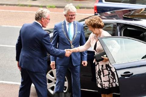 27-05-2018 Apeldoorn Princess Margriet during the opening of the World Team Cup Wheelchair Tennis at the stadhuis in Apeldoorn.  Copyright: xxPPE S.xChamid SCS xMathildexDux