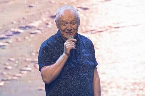 Entertainment Bilder des Tages Claude Semal performs on stage at the concert with winners of the 15th edition of the Les Octaves de la Musique music awards ceremony, Monday 28 May 2018 in Brussels.  LAURIExDIEFFEMBACQ 05355213