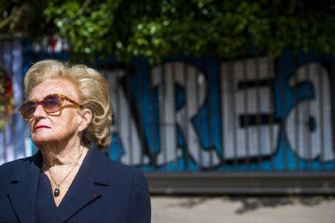 - BRUSSELS, BELGIUM: Former French first lady Bernadette Chirac pictured during the opening of AREA+ , a psychiatric aid center for adolescents in Brussels, Tuesday 16 June 2015. LAURIExDIEFFEMBACQ  x82115489x
