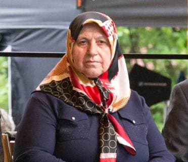 Mevlüde Genc German citizen of Turkish origin who lost two granddaughters and one niece at the arson attack in Solingen in 1993 25 Anniversary of the arson attack of Solingen on 29 May 1993 Politics 29 05 18 Solingen NRW Germany Copyright: xcdnx