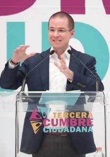 May 29, 2018 - EUM20180529POL03.JPG.CIUDAD DE MEXICO ElectionsElecciones-Anaya.- Ricardo Anaya Cortes, candidato presidencial de la coalicion Por Mexico al Frente, durante su participacion en la Tercera Cumbre Ciudadana, el martes 29 de mayo de 2018, en el Palacio de Mineria. Foto: Agencia EL UNIVERSALAriel OjedaEVZ  - ZUMAu78_ 20180529_zaf_u78_503 Copyright: xElxUniversalx