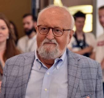 The 11th Film Music Festival Krzysztof Penderecki at a press conference of the 11th Film Music Festival on May 30, 2018 in Krakow, Poland. EN_01322536_0011 