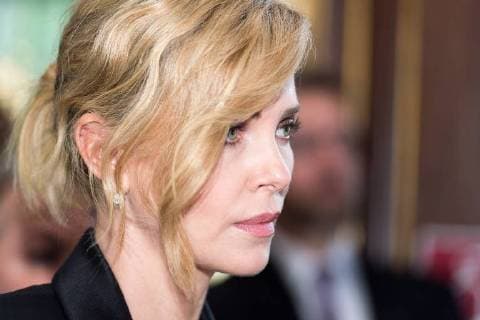 Vienna 31 05 2018 Tiergarten Schoenbrunn Vienna AUT Life Ball Crystal of Hope Award ceremony in the picture Charlize Theron during the award ceremony at the Tiergarten Schoenbrunn in Vienna Austria on 2018 05 31  EX_GRU