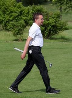12 Thuringian Charity Open Mühlberg 01 06 2018 Mühlberg 12 Thuringian Charity Open in the picture Ralf Rangnick