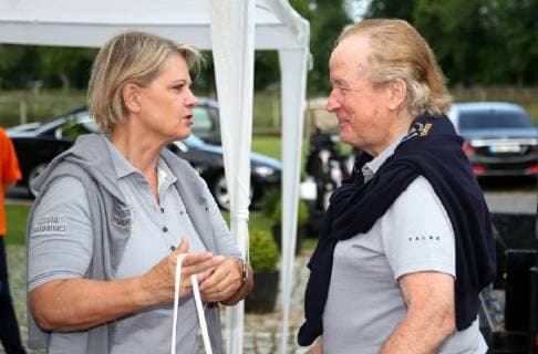 12 Thuringian Charity Open Mühlberg 01 06 2018 Mühlberg 12 Thuringian Charity Open in the picture Andrea Spatzek and Max Schautzer