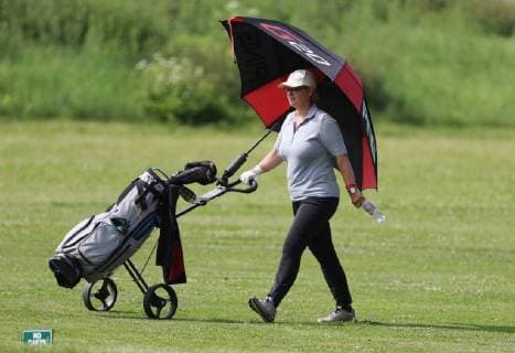 12 Thuringian Charity Open Mühlberg 01 06 2018 Mühlberg 12 Thuringian Charity Open in the picture Andrea Spatzek