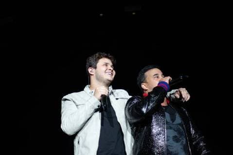 RIO DE JANEIRO, RJ - 01.06.2018: FESTIVAL TIM MUSIC RIO - The duo Matheus and Kauan at the TIM Music Rio Festival, at Jeunesse Arena, in Rio de Janeiro. x1543793x  CristianexMota