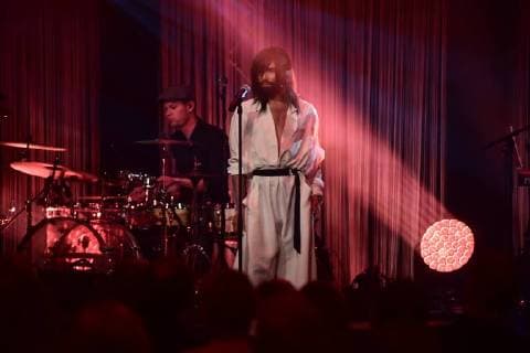 Entertainment Themen der Woche KW22 Entertainment Bilder des Tages Conchita Wurst Konzert in Salzburg Conchita, Wurst, Starnight, Hotel Imlauer, Salzburg, © Manfred Siebinger *** Conchita Sausage Starnight Hotel Imlauer Salzburg © Manfred Siebinger
