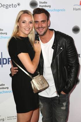 Anna Hofbauer and Marc Barthel at the award ceremony of the Hamburg Studio Nachwuchspreis on 6 06 2018 in Hamburg Studio Hamburg Young Talent Award 2018 in Hamburg