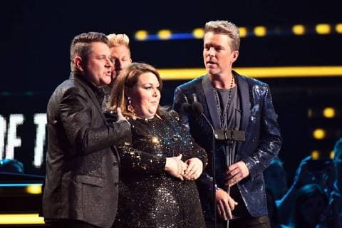 CMT Music Awards 2018. 06 June 2018 - Nashville, Tennessee - Chrissy Metz, Rascal Flatts. 2018 CMT Music Awards held at Bridgestone Arena. Photo Credit: Laura Farr AdMedia 227215 2018-06-06 TN Nashville Etats-Unis  Copyright: xLauraxFarr AdMediax STAR_227215_008