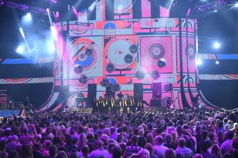 June 6, 2018 - Nashville, TN, U.S. - 06 June 2018 - Nashville, Tennessee - Kelly Clarkson. 2018 CMT Music Awards held at Bridgestone Arena. Photo Credit: Laura Farr AdMedia Nashville U.S. - ZUMAa123 20180606_zaa_a123_411 Copyright: xLauraxFarrAdmediax