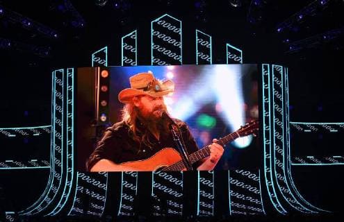 June 6, 2018 - Nashville, TN, U.S. - 06 June 2018 - Nashville, Tennessee - Chris Stapleton. 2018 CMT Music Awards held at Bridgestone Arena. Photo Credit: Laura Farr AdMedia Nashville U.S. - ZUMAa123 20180606_zaa_a123_412 Copyright: xLauraxFarrAdmediax