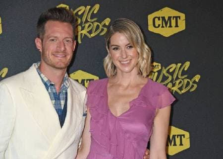 June 6, 2018 - Nashville, TN, U.S. - 06 June 2018 - Nashville, Tennessee - Tyler Hubbard of Florida Georgia Line, and Hayley Hubbard. 2018 CMT Music Awards held at Bridgestone Arena. Photo Credit: Laura Farr AdMedia Nashville U.S. - ZUMAa123 20180606_zaa_a123_433 Copyright: xLauraxFarrAdmediax