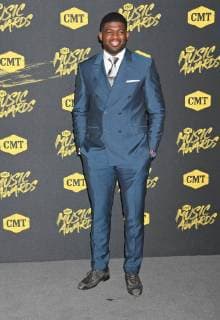 June 6, 2018 - Nashville, TN, U.S. - 06 June 2018 - Nashville, Tennessee - P.K. Subban. 2018 CMT Music Awards held at Bridgestone Arena. Photo Credit: Laura Farr AdMedia Nashville U.S. - ZUMAa123 20180606_zaa_a123_448 Copyright: xLauraxFarrAdmediax