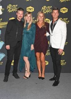June 6, 2018 - Nashville, TN, U.S. - 06 June 2018 - Nashville, Tennessee - Curtis Rempel, Brad Rempel, High Valley. 2018 CMT Music Awards held at Bridgestone Arena. Photo Credit: Laura Farr AdMedia Nashville U.S. - ZUMAa123 20180606_zaa_a123_473 Copyright: xLauraxFarrAdmediax