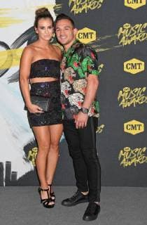 June 6, 2018 - Nashville, TN, U.S. - 06 June 2018 - Nashville, Tennessee - Michael Chandler, Brie Chandler. 2018 CMT Music Awards held at Bridgestone Arena. Photo Credit: Laura Farr AdMedia Nashville U.S. - ZUMAa123 20180606_zaa_a123_477 Copyright: xLauraxFarrAdmediax