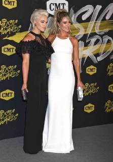 June 6, 2018 - Nashville, TN, U.S. - 06 June 2018 - Nashville, Tennessee - Maggie Rose, Whitney Duncan. 2018 CMT Music Awards held at Bridgestone Arena. Photo Credit: Laura Farr AdMedia Nashville U.S. - ZUMAa123 20180606_zaa_a123_495 Copyright: xLauraxFarrAdmediax