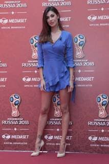 Foto IPP Andrea Oldani Cologno Monzese 7 06 2018 Presentazione della programmazione mediaset per i mondiali di calcio russia 2018 Nella foto Belen Rodriguez italyphotopress world copyright  0