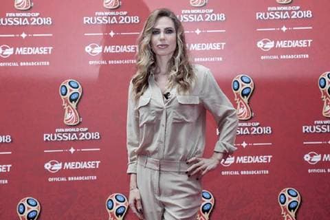 Foto IPP Andrea Oldani Cologno Monzese 7 06 2018 Presentazione della programmazione mediaset per i mondiali di calcio russia 2018 Nella foto Ilary Blasi italyphotopress world copyright  0