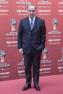 Foto IPP Andrea Oldani Cologno Monzese 7 06 2018 Presentazione della programmazione mediaset per i mondiali di calcio russia 2018 Nella foto, Sandro Piccinini, conduttore, giornalista italyphotopress world copyright  0