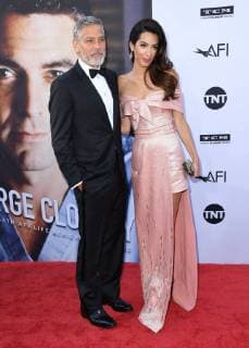 June 7, 2018 - Hollywood, CA, U.S. - 07 June 2018 - Hollywood, California - George Clooney, Amal Clooney. American Film Institute s 46th Life Achievement Award Gala Tribute to George Clooney held at Dolby Theater. Photo Credit: AdMedia Hollywood U.S. - ZUMAa123 20180607_zaa_a123_152 Copyright: xBirdiexThompsonx