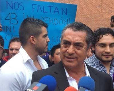 June 7 2018 EUM20180607POL13 JPG CITY OF MEXICO ElectionElecciones Bronco The independent candidate for the Presidency Jaime Rodriguez Calderon The Bronco met Thursday with students of the Universidad Iberoamericana in its bell activities June 7, 2018 Photo Agency EL UNIVERSALAlberto MoralesRCC  - ZUMAu78_ 20180607_zaf_u78_559 Copyright: xElxUniversalx