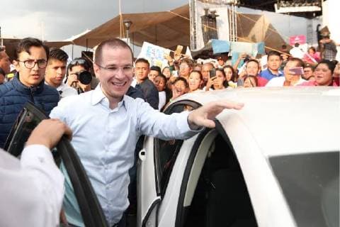 June 7 2018 EUM20180607POL19 JPG HUIXQUILUCAN Mex ElectionElecciones Anaya June 7, 2018 The candidate for the Presidency of the Coalition Por Mexico to the Frente Ricardo Anaya during his visit to this municipality of the State of Mexico where he led an act of the bell Photo Agencia El UNIVERSALAriel OjedaRCC  - ZUMAu78_ 20180607_zaf_u78_572 Copyright: xElxUniversalx