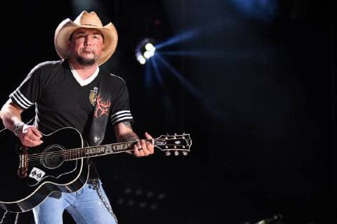 June 7, 2018 - Nashville, Tennessee, U.S. - 07 June 2018 - Nashville, Tennessee - Jason Aldean. 2018 CMA Music Festival Nightly Concert held at Nissan Stadium. Photo Credit: AdMedia Nashville U.S. - ZUMAa123 20180607_zaa_a123_317 Copyright: xDara-MichellexFarrx
