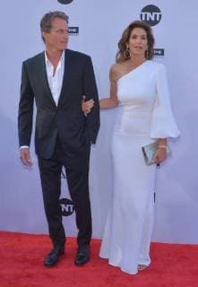 Rande Gerber and Cindy Crawford arrive for American Film Institute s 46th annual Life Achievement Award tribute gala to actor George Clooney at the Dolby Theatre in the Hollywood section of Los Angeles on June 7, 2018.  LAP2018060780 JIMxRUYMEN