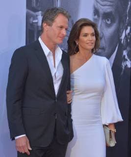 Rande Gerber and Cindy Crawford arrive for American Film Institute s 46th annual Life Achievement Award tribute gala to actor George Clooney at the Dolby Theatre in the Hollywood section of Los Angeles on June 7, 2018.  LAP2018060783 JIMxRUYMEN