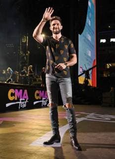 June 7, 2018 - Nashville, Tennessee, U.S. - 07 June 2018 - Nashville, Tennessee - Thomas Rhett. 2018 CMA Music Fest Nightly Concert held at Nissan Stadium. Photo Credit: AdMedia Nashville U.S. - ZUMAa123 20180607_zaa_a123_453 Copyright: xLauraxFarrx