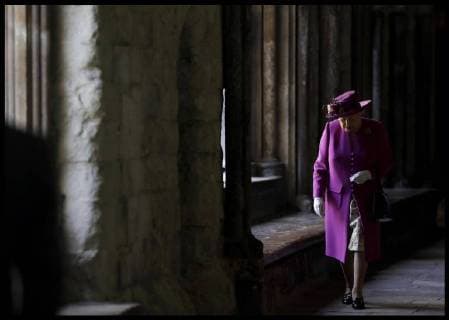 Entertainment Themen der Woche KW23 Entertainment Bilder des Tages . 08 06 2018. London, United Kingdom. Queen s Diamond Jubilee Galleries. Britain s Queen Elizabeth II leaves after opening The Queen s Diamond Jubilee Galleries at Westminster Abbey in London, Friday, June 8, 2018. The Queen s Diamond Jubilee Galleries will open to the public on June 11. The new galleries are set more than 16 metres above the Abbey s floor in the medieval Triforium, an area that has never been open to the public before.  xi-Imagesx xPoolx IIM-17936-0007