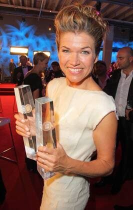German Television Award 02 10 2011 Actress Price winner Anke Engelke at the presentation German Television Award at the Coloneum Am Coloneum 1 Koeln 02 10 2011