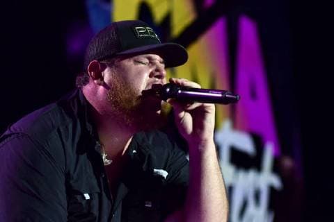 June 8, 2018 - Nashville, Tennessee, U.S. - 07 June 2018 - Nashville, Tennessee - Luke Combs. 2018 CMA Music Festival Nightly Concert held at Nissan Stadium. Photo Credit: Dara-Michelle AdMedia Nashville U.S. - ZUMAa123 20180608_zaa_a123_396 Copyright: xDara-MichelleAdmediax