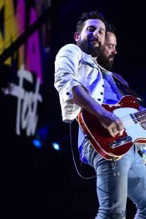 June 8, 2018 - Nashville, Tennessee, U.S. - 07 June 2018 - Nashville, Tennessee - Matthew Ramsey, Old Dominion. 2018 CMA Music Festival Nightly Concert held at Nissan Stadium. Photo Credit: Dara-Michelle AdMedia Nashville U.S. - ZUMAa123 20180608_zaa_a123_398 Copyright: xDara-MichelleAdmediax