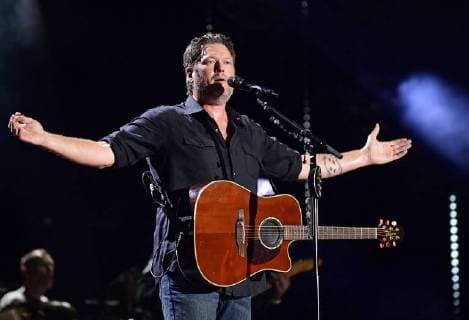 June 8, 2018 - Nashville, Tennessee, U.S. - 08 June 2018 - Nashville, Tennessee - Blake Shelton. 2018 CMA Fest Nightly Concert held at Nissan Stadium. Photo Credit: AdMedia Nashville U.S. - ZUMAa123 20180608_zaa_a123_512 Copyright: xLauraxFarrx
