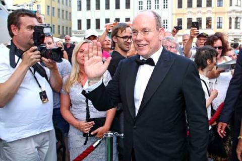 European Culture Prize Prince Albert II of Monaco Albert Alexandre Louis Pierre Rainier Grimaldi on the occasion of the awarding of the European Culture Prize on 09 06 2018 in the Frauenkirche Dresden 20180608BOS0086