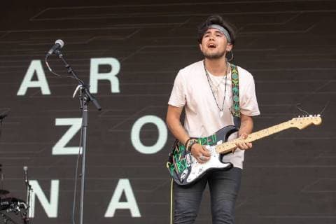 June 8, 2018 - Manchester, Tennessee, U.S - NATE ESQUITE of Arizona during Bonnaroo Music Festival 2018 in Manchester, Tennessee Manchester U.S. - ZUMAs135 20180608_zap_s135_516 Copyright: xDanielxDeSloverx