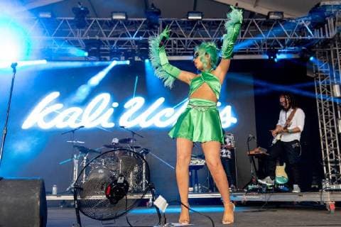 June 9, 2018 - Manchester, Tennessee, U.S - KALI UCHIS during Bonnaroo Music Festival 2018 in Manchester, Tennessee Manchester U.S. - ZUMAs135 20180609_zap_s135_645 Copyright: xDanielxDeSloverx