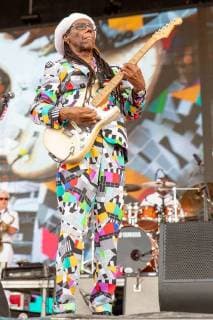 June 9, 2018 - Manchester, Tennessee, U.S - NILE RODGERS performs with Chic during Bonnaroo Music Festival 2018 in Manchester, Tennessee Manchester U.S. - ZUMAs135 20180609_zap_s135_657 Copyright: xDanielxDeSloverx