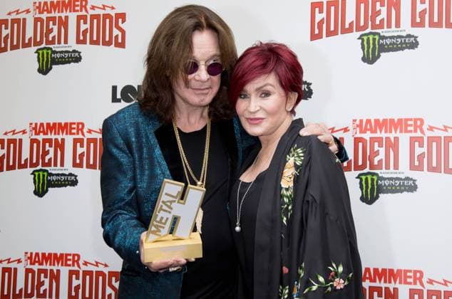 Ozzy Osbourne receives the Icon Award at the annual Metal Hammer Golden Gods Awards 2018 at The Indigo 02 Arena in London. JUNE 11th 2018  DFLx182188