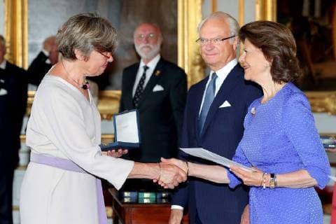 Medal presentation, Drottningholm Palace, Stockholm, 2018-06-12 Carl Gustav de Suede;Silvia de Suede Stockholm Sweden  588910