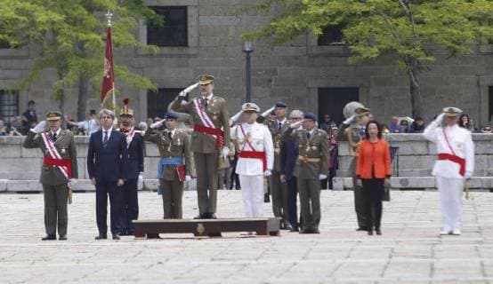 THE KING FELIPE PRESIDES THE CELEBRATION OF THE CHAPTER OF THE REAL AND MILITARY ORDER OF SAN HERMENEGILDO FELIPE OF BORBON AND GREECE 12 06 2018 June 12 2018 King Felipe attends the celebration of the Military Order of San Hermenegildo in the Monastery of El Escorial in Madrid 888 Cordon Press  EuropaxPress El Rey Felipe preside la celebracion del Capitulo de la Real y M