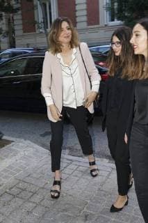 June 12, 2018 - Madrid, Spain - Sandra Barneda attends the Vanity Fair journalist award 2018 at Santo Mauro Hotel on June 12, 2018 in Madrid, Spain. Madrid Spain  - ZUMAn230 20180612_zaa_n230_807 Copyright: xOscarxGonzalezx