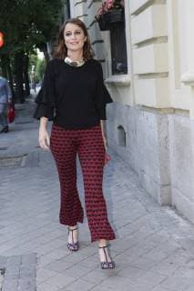 June 12, 2018 - Madrid, Spain - Andrea Levy attends the Vanity Fair journalist award 2018 at Santo Mauro Hotel on June 12, 2018 in Madrid, Spain. Madrid Spain  - ZUMAn230 20180612_zaa_n230_814 Copyright: xOscarxGonzalezx