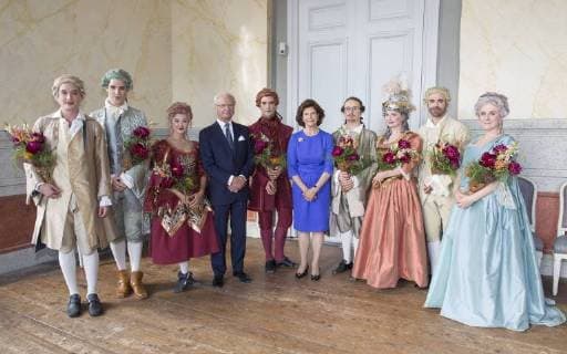 Entertainment Themen der Woche KW24 Entertainment Bilder des Tages Friends of Drottningholm Theatre gathering, Drottningholm Palace Theatre, 2018-06-12 Carl Gustav de Suede;Silvia de Suede Stockholm Sweden  589084